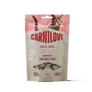 Carnilove Cat Freeze Dried Turkey Przysmaki liofilizowane z indykiem 40g