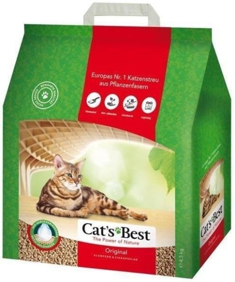 Cat's Best Original 10L / 4,3kg - żwirek zbrylający dla kota