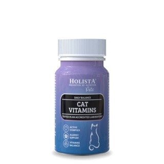 Holista Witaminy dla kotów i kociąt Cat Vitamins 90 tabletek