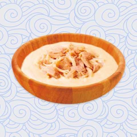 Inaba Ciao Stew Box Kurczak, Tuńczyk, Łosoś i Przegrzebki 10 sztuki- zupka potrawka w sosie dla kota 400g