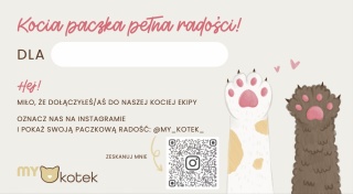 Kocia wizytówka - Kwiecień - Gratis