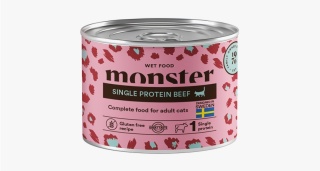 Monster Cat Adult Single Protein Beef - karma mokra Monobiałkowa Wołowina 200g