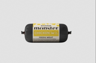 Monster Cat Sausage Chicken -karma mokra Monobiałkowa Kurczak 80 g