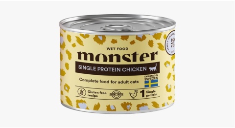 Monster Cat Adult Single Protein Chicken - karma mokra Monobiałkowa Kurczak 200g