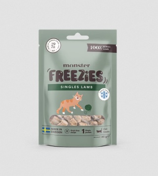 Monster Cat Freeze Dried Treats - Liofilizowane przysmaki Jagnięcina 45 g