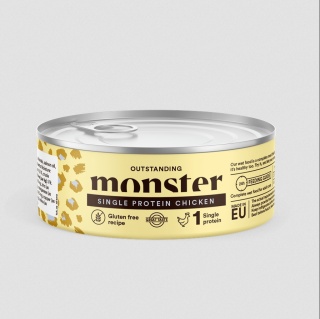 Monster Cat Adult Single Protein Chicken - karma mokra Monobiałkowa Kurczak 100g