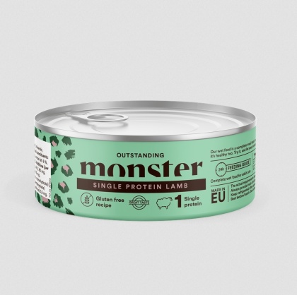 Monster Cat Adult Single Protein Lamb - karma mokra Monobiałkowa Jagnięcina 100g