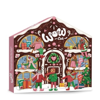 WOW CAT kalendarz adwentowy dla kota ((228g)