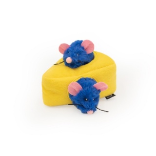 ZippyClaws pluszowa norka Mysz z serem