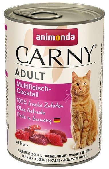 Animonda Carny Adult Mix Mięsny puszka 400g Animonda Carny Adult Mix Mięsny puszka 400g