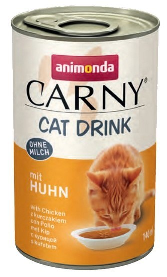 Animonda Carny Cat Drink napój z kurczakiem 140ml Animonda Carny Cat Drink napój z kurczakiem 140ml