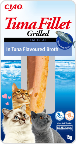INABA CIAO Grillowany filet z tuńczyka w bulionie z tuńczyka 15g