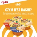 INABA Dashi Delights mus kurczak z płatkami tuńczyka Bonito 70g zupka