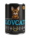 Lovcat Kompletna karma dla kota indyk z Gęsią, 400g