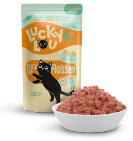 Lucky Lou Lifestage Adult drób i pstrąg saszetka 125g