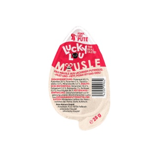 Lucky Lou Mausle Indyk - przysmak w kształcie myszy 28g