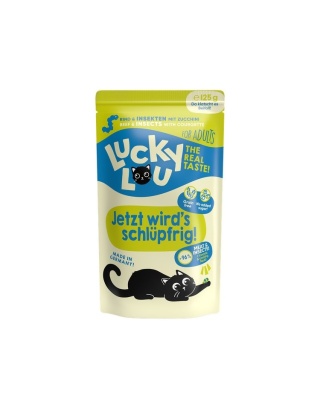 Lucky Lou for Adult wołowina i owady 125g