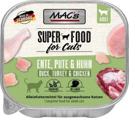 MAC's kaczka, indyk, kurczak tacka 100g