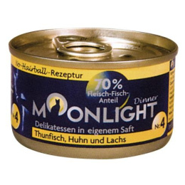 MOONLIGHT DINNER nr 4 Tuńczyk, kurczak i łosoś 80 g