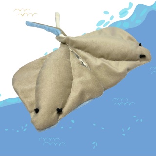 Płaszczka Maldives z kocimiętką oraz sekretną mieszanką ziół, Polska manufaktura 27cm