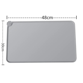 Silikonowa wodoodporna mata dla kotów