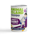 Zestaw 6 SZTUK Animal Island Puszki 6x400g
