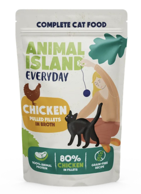 Animal Island 40x85g saszetki MIX wołowina kurczak indyk i biała ryba Animal Island 40x85g saszetki MIX wołowina kurczak indyk i biała ryba