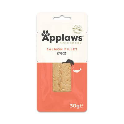 Applaws Natural Cat Loin filet z łososia 30g - przysmak monoproteinowy Applaws Natural Cat Loin filet z łososia 30g - przysmak monoproteinowy