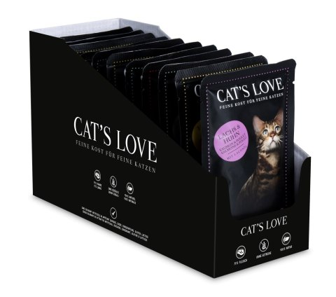 CAT'S LOVE Multipack saszetki dla dorosłych kotów (2x6 szt.x 85g) CAT'S LOVE Multipack saszetki dla dorosłych kotów (2x6 szt.x 85g)