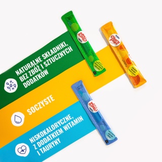 INABA CHURU Pops przysmaki dla kota z kurczakiem galaretka 4x15g