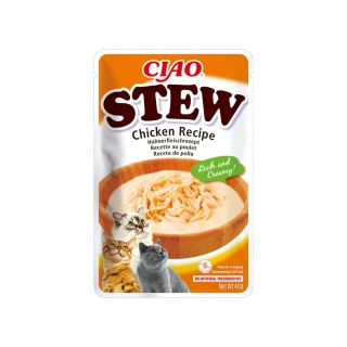 Inaba Ciao Stew kurczak - zupka potrawka w sosie dla kota 40g