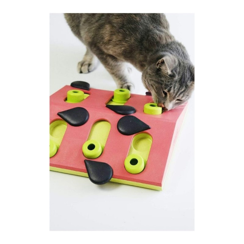 Nina Ottosson Cat Melon Madness Treat Puzzle Level 2 - gra logiczna dla kota, poziom 2 Nina Ottosson Cat Melon Madness Treat Puzzle Level 2 - gra logiczna dla kota, poziom 2