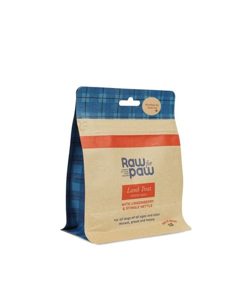 RAW for PAW Lamb - jagnięcina liofilizowane przysmaki (50g) RAW for PAW Lamb - jagnięcina liofilizowane przysmaki (50g)