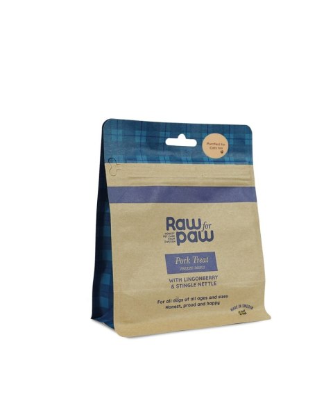RAW for PAW Pork - wieprzowina liofilizowane przysmaki (50g) RAW for PAW Pork - wieprzowina liofilizowane przysmaki (50g)