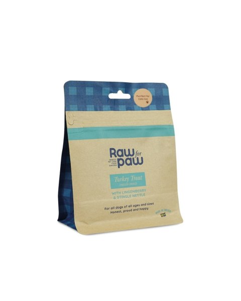 RAW for PAW Turkey - indyk liofilizowane przysmaki (50g) RAW for PAW Turkey - indyk liofilizowane przysmaki (50g)