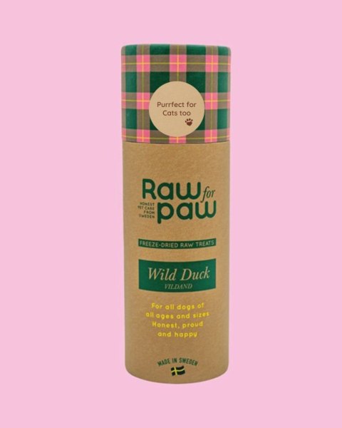 RAW for PAW WILD Duck - dzika kaczka liofilizowane przysmaki (45g) RAW for PAW WILD Duck - dzika kaczka liofilizowane przysmaki (45g)
