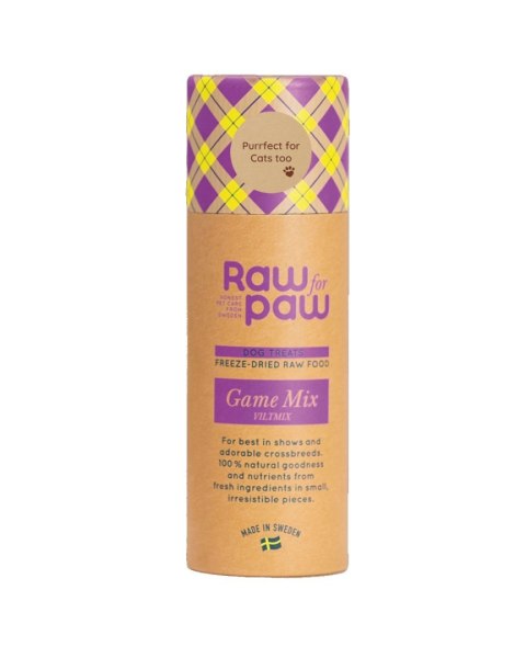 RAW for PAW WILD Game Mix - dziczyzna liofilizowane (45g) RAW for PAW WILD Game Mix - dziczyzna liofilizowane (45g)