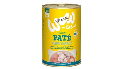 WOW CAT Huhn Garnelen - kurczak z krewetkami dla dorosłych kotów (400g) WOW CAT Huhn Garnelen - kurczak z krewetkami dla dorosłych kotów (400g)