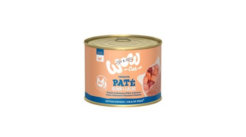 WOW CAT Huhn Lachs - kurczak z łososiem dla dorosłych kotów (200g) WOW CAT Huhn Lachs - kurczak z łososiem dla dorosłych kotów (200g)