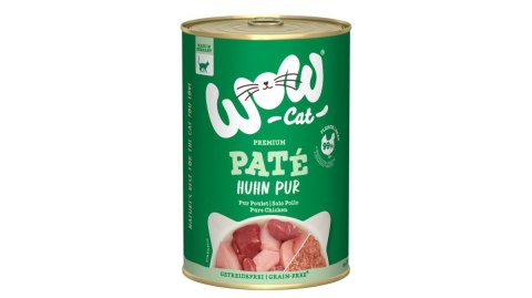 WOW CAT Huhn Pur - kurczak dla dorosłych kotów (400g) WOW CAT Huhn Pur - kurczak dla dorosłych kotów (400g)