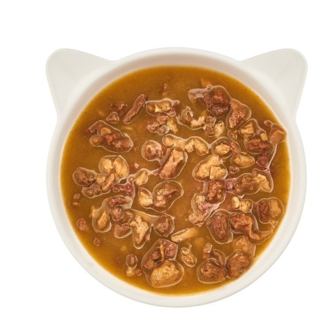 WOW CAT Huhn in sauce - filety kurczaka w sosie (85g) WOW CAT Huhn in sauce - filety kurczaka w sosie (85g)