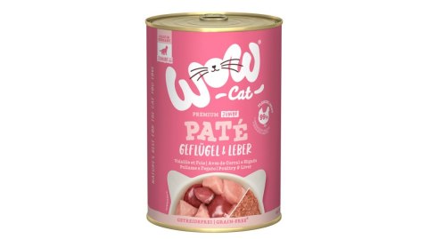 WOW CAT Junior Geflugel Leber - drób z wątróbką dla kociąt (400g) WOW CAT Junior Geflugel Leber - drób z wątróbką dla kociąt (400g)