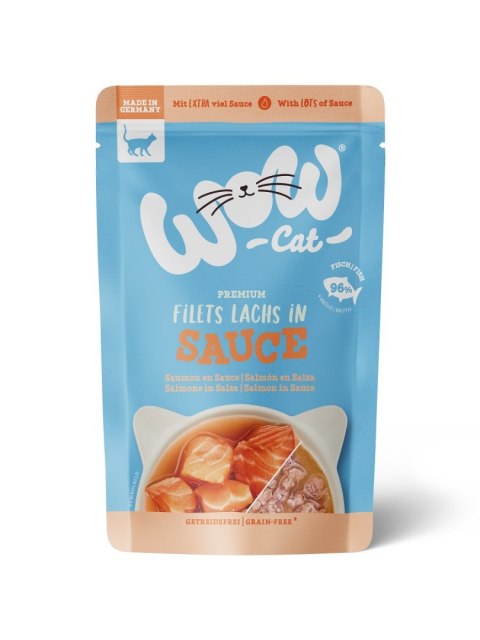 WOW CAT Multipack saszetki - Saszetki filety w sosie (6 saszetek x 85g) WOW CAT Multipack saszetki - Saszetki filety w sosie (6 saszetek x 85g)