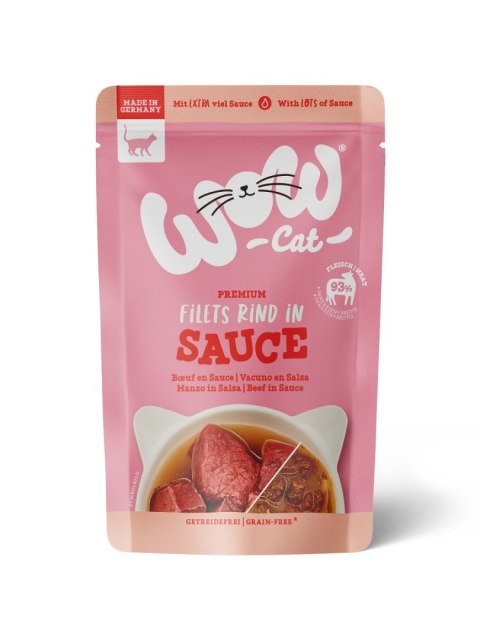 WOW CAT Multipack saszetki - Saszetki filety w sosie (6 saszetek x 85g) WOW CAT Multipack saszetki - Saszetki filety w sosie (6 saszetek x 85g)