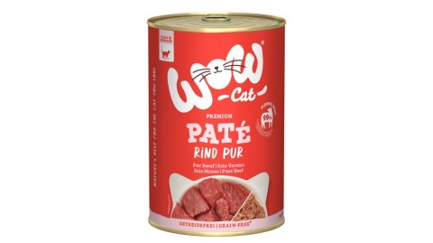 WOW CAT Rind Pur - wołowina dla dorosłych kotów (400g) WOW CAT Rind Pur - wołowina dla dorosłych kotów (400g)