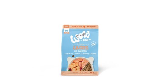 WOW CAT mit Lachs - karma z łososiem dla dorosłych kotów (325g) WOW CAT mit Lachs - karma z łososiem dla dorosłych kotów (325g)