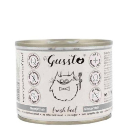 GUSSTO Świeża Jagnięcina, karma monoproteinowa premium 200g