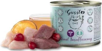 Gussto Vet Renal - zdrowe nerki Mokra karma specjalistyczna 200g
