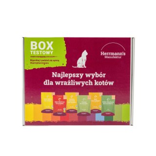 HERRMANN'S MANUFAKTUR zestawsaszetek - Box testowy dla kotów