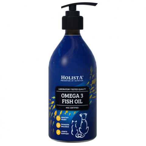 Holista Olej Omega 3 dla kota 500ml Holista Olej Omega 3 dla kota 500ml